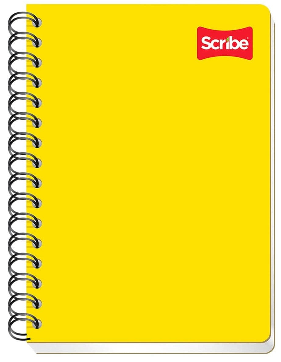 Cuaderno f/FrancesaEspira Espiral 100 hojas Cuadro 5mm Scribe® 1602 Pieza 7501017340149