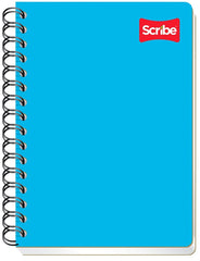 Cuaderno f/FrancesaEspira Espiral 100 hojas Cuadro 7mm Scribe® 1603 [Pieza] 7501017340156