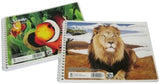 Cuaderno f/ItalianaEspira Espiral continuo Mega 100 hojas Cuadro 7mm Scribe® 4533 Pieza 7506129402945