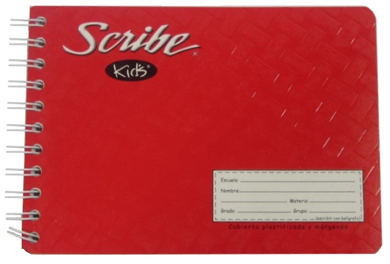 Cuaderno f/ItalianaEspira Espiral Kid's 100 hojas Raya Scribe® 72221 [Pieza] 7506129402808