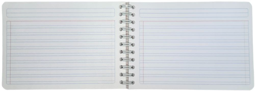 Cuaderno f/ItalianaEspira Espiral Kid's 100 hojas Doble Raya Scribe® 2225 [Pieza] 7506129402860 2