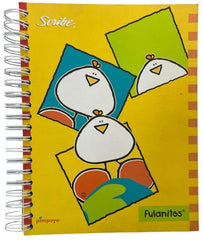 Cuaderno Profesional Espi Fulanitos Semi Rigida 150 hojas Raya Scribe® 5170 [Pieza] 7506129400286