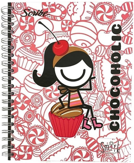 Cuaderno Profesional Espi Smirk Pasta Dura 100 hojas Cuadro 5mm Scribe® 1122 [Pieza] 7506129419127