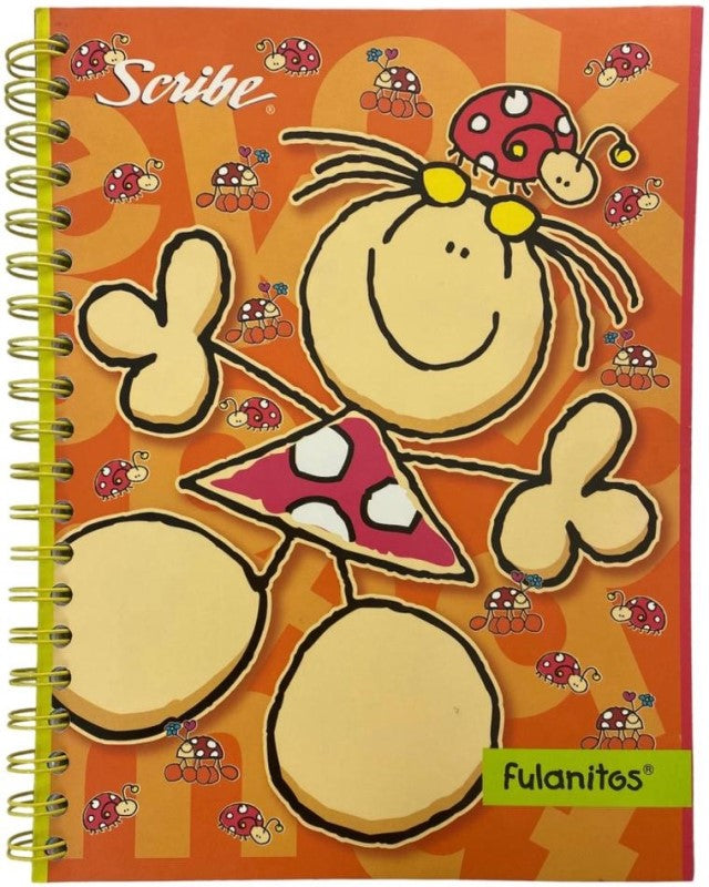 Cuaderno Profesional Espi Fulanitos Semi Rigida 100 hojas Raya Scribe® 4920 [Pieza] 7506129400200