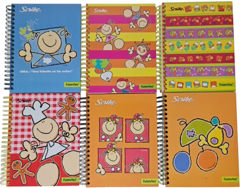 Cuaderno Profesional Espi Fulanitos Pasta Dura 150 hojas Raya Scribe® 5360 [Pieza] 7506129400064 2