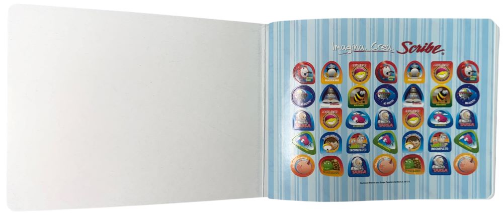 Cuaderno Preescolar Itali Cosido Kid's Semi Rigida 100 hojas Raya 10mm Scribe® 2501 [Pieza] 7506129404284 4