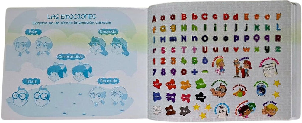 Cuaderno Preescolar Itali Cosido Kid's Semi Rigida 100 hojas Cuadro 7mm Scribe® 2503 [Pieza] 7506129404307 5