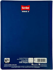 Cuaderno Profesional Cosi Cosido Serie 3 Semi Rigid 100 hojas Cuadro 7mm Scribe® 4303 Pieza 75061294