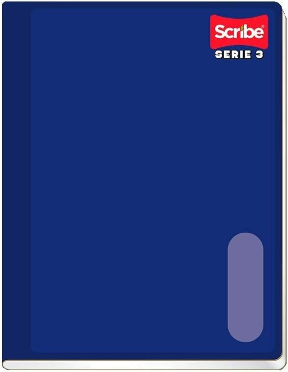 Cuaderno Profesional Cosi Cosido Serie 3 Semi Rigid 100 hojas Cuadro 7mm Scribe® 4303 Pieza 75061294