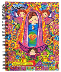 Cuaderno Profesional Espi Espiral Virgensita P.Dura 100 hojas Cuadro 7mm Scribe® 3753 Pieza 75061294