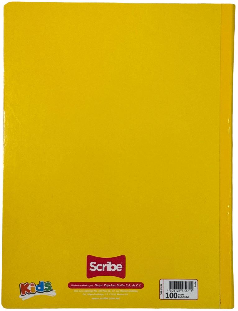 Cuaderno College Cosido Kid's 100 hojas Blanco Scribe® 72404 [Pieza] 7506129412715 3