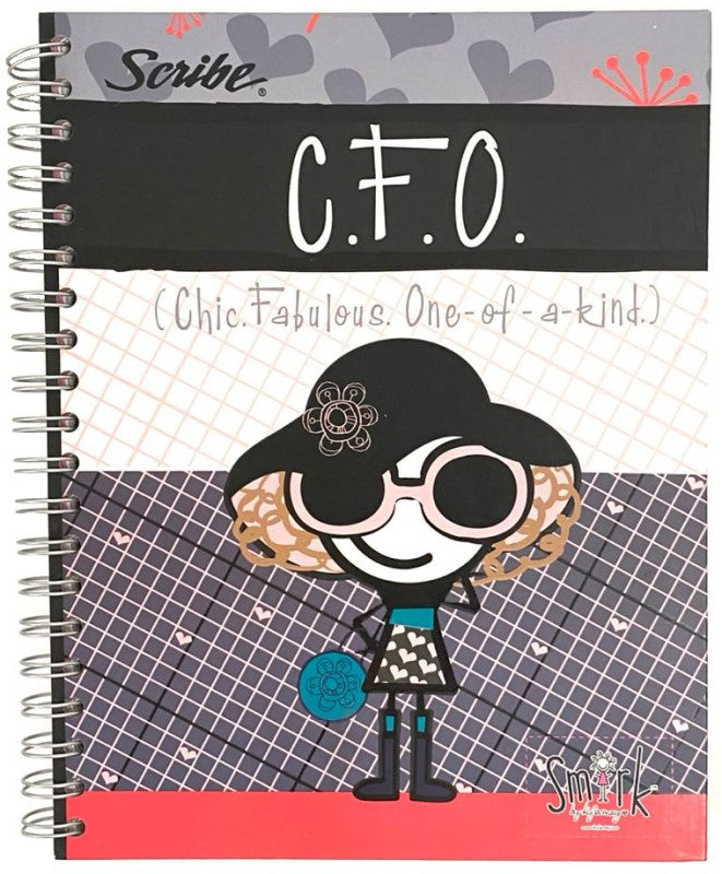 Cuaderno Profesional Espi Smirk Pasta Dura 100 hojas Raya Scribe® 1120 [Pieza] 7506129419103 Imagen principal del producto