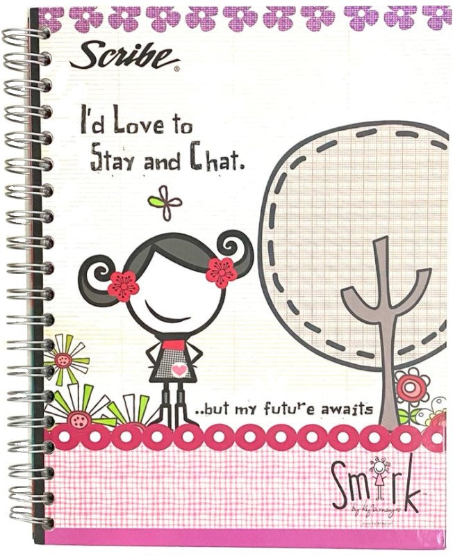 Cuaderno Profesional Espi Smirk Pasta Dura 100 hojas Cuadro 7mm Scribe® 1123 [Pieza] 7506129419141