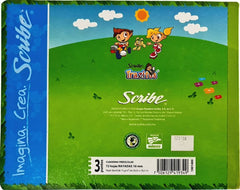 Cuaderno Preescolar Itali Cosido Trazitos Semi Rigi 72 hojas Raya 10mm Scribe® 1400 [Pieza] 7506129419349 3