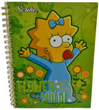 Cuaderno Profesional Espi The Simpsons Pasta Semi-R 100 hojas Cuadro 5mm Scribe® 5092 Pieza 7506129407827