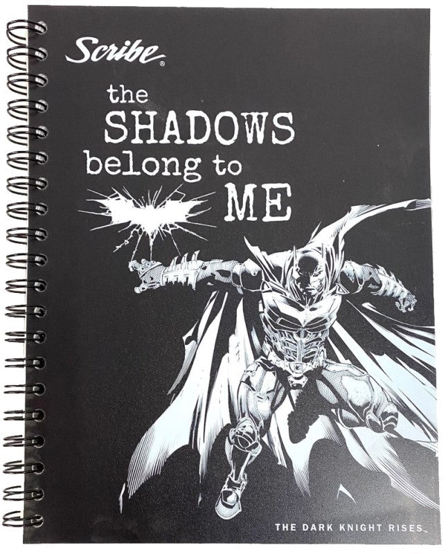 Cuaderno Profesional Espi Batman Caballero Noche 100 hojas Raya Scribe® 8530 Pieza 7506129426064 01