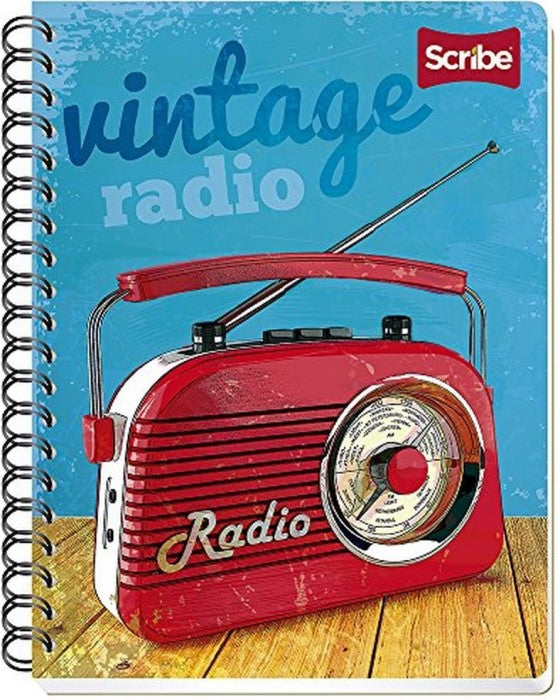 Cuaderno Profesional Espi Vintage Semi Rígida 100 hojas Cuadro 7mm Scribe® 3213 Pieza 7506129423001