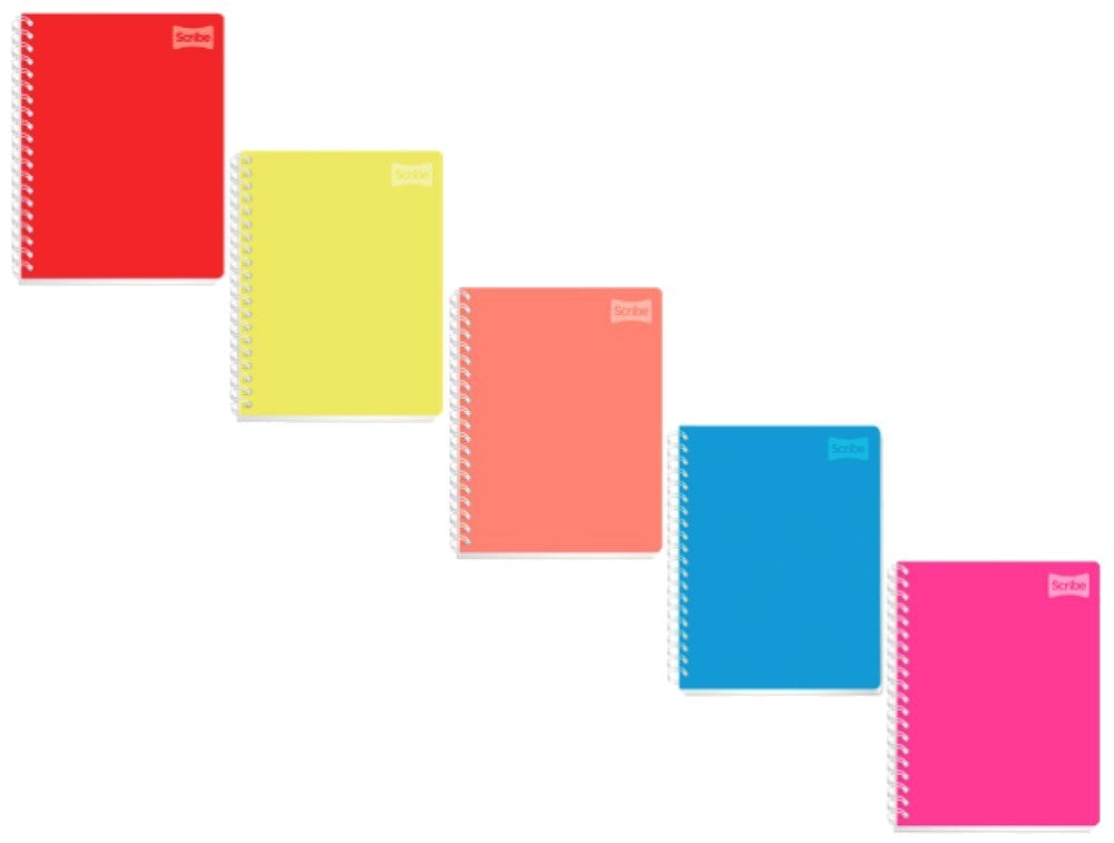 Cuaderno Profesional Espi Espiral Doble Polycover 100 hojas Cuadro 7mm Scribe® 2053 [Pieza] 7506129430382