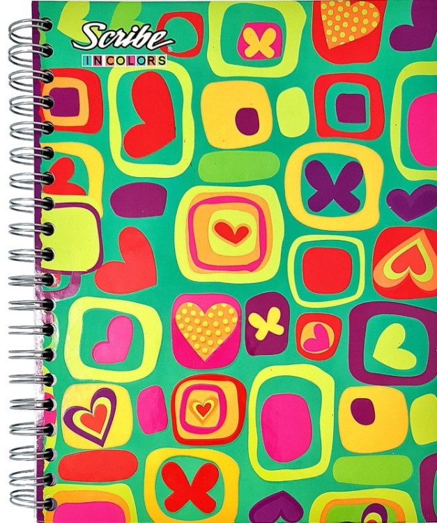 Cuaderno Profesional Espi ED Incolors Pasta Dura 100 hojas Raya Scribe® 2250 Pieza 7506129428952