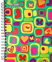 Cuaderno Profesional Espi ED Incolors Pasta Dura 100 hojas Raya Scribe® 2250 [Pieza] 7506129428952