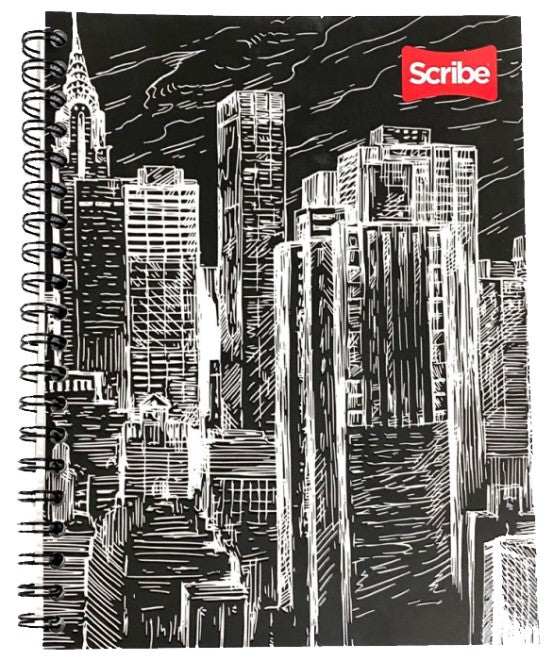 Cuaderno Profesional Espi Espiral Doble Inblack 100 hojas Raya Scribe® 2270 Pieza 7506129433765 02