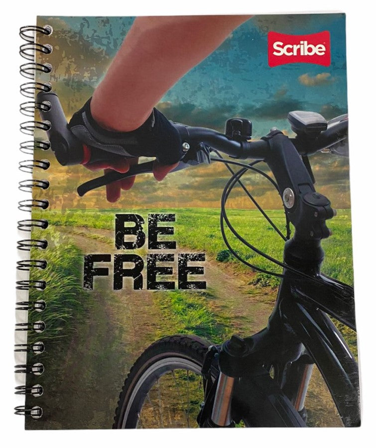 Cuaderno Profesional Espi Espiral Doble Sports 100 hojas Cuadro 7mm Scribe® 3313 [Pieza] 7506129407964
