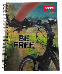 Cuaderno Profesional Espi Espiral Doble Sports 100 hojas Cuadro 7mm Scribe® 3313 [Pieza] 7506129407964