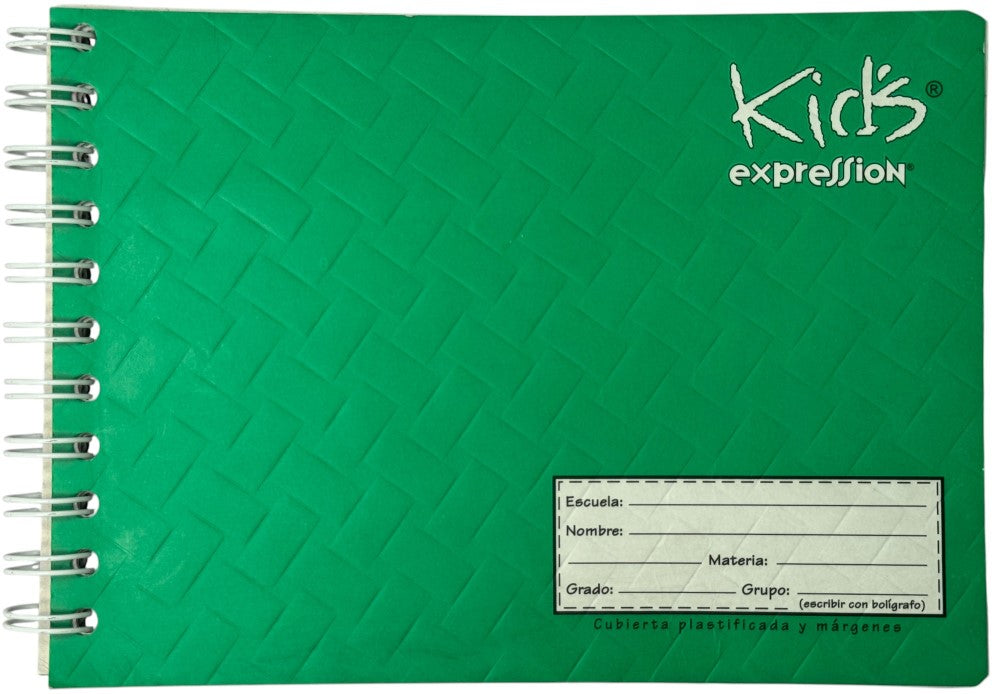 Cuaderno f/ItalianaEspira Espiral Kid's 100 hojas Cuadro 5mm Scribe® 72222 [Pieza] 751459722226