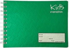 Cuaderno f/ItalianaEspira Espiral Kid's 100 hojas Cuadro 5mm Scribe® 72222 [Pieza] 751459722226