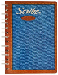 Cuaderno f/FrancesaEspira Espiral PlastificaCountry 100 hojas Cuadro 5mm Scribe® 1222 [Pieza] 7501017342686