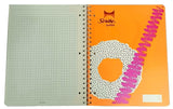 Cuaderno Profesional Espi Súper 2 Separadores 120 hojas Cuadro 7mm Scribe® Pieza 7501017341641 2