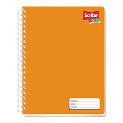 Cuaderno Profesional Espi Espiral Doble Kid's 100 hojas Cuadro 7mm Scribe® 2123 Pieza 7501017347155