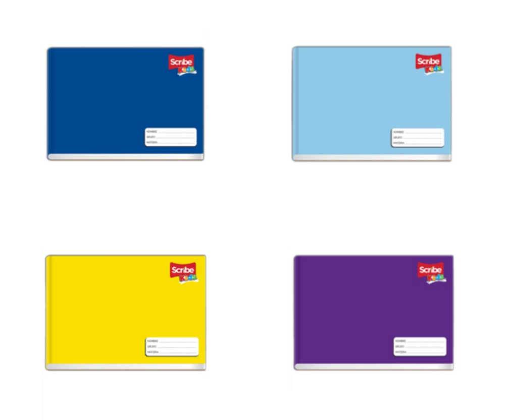 Cuaderno f/ItalianaCosido Kid's 100 hojas Blanco Scribe® 72244 [Pieza] 7501017391394 2