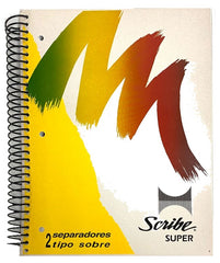 Cuaderno Profesional Espi Súper 2 Separ/sobre 180 hojas Cuadro 5mm Scribe® [Pieza] 7501017341733
