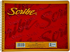 Block p/Dibujo Clásico Espiral Marquilla P.China 20 hojas Blanco Scribe® 2350 [Pieza] 7501017340750