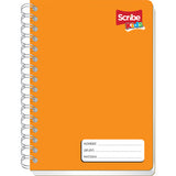 Cuaderno f/FrancesaEspira Espiral Kid"s 100 hojas Cuadro 7mm Scribe® 72323 Pieza 7506129402020