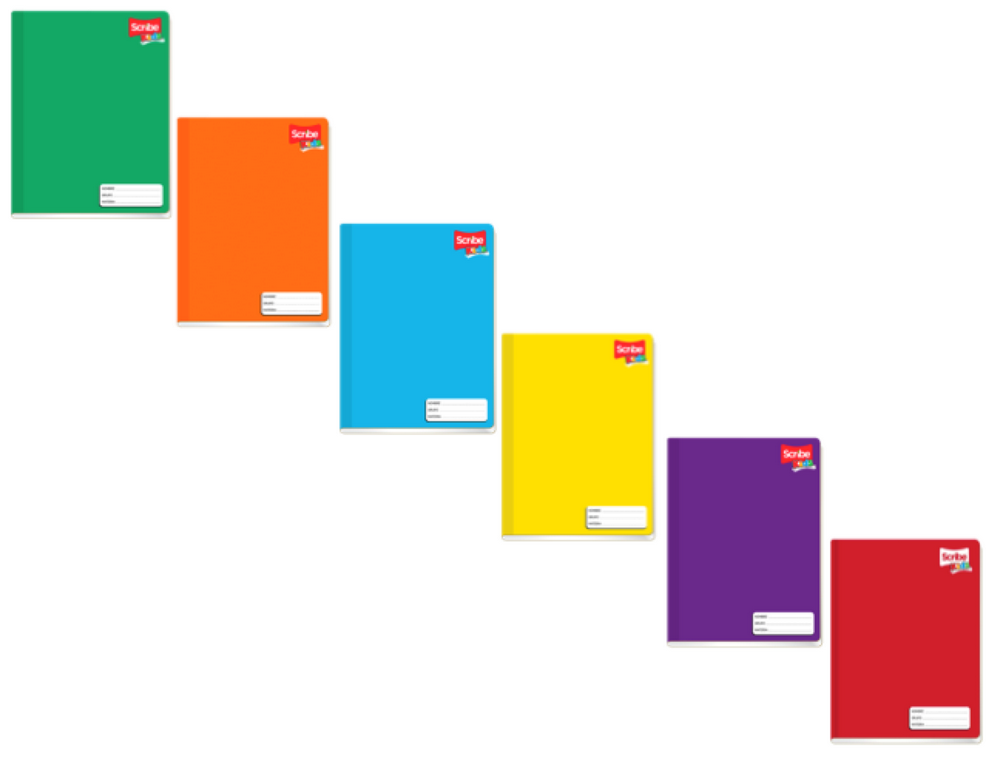 Cuaderno Profesional Cosi Cosido Kid's 100 hojas Raya Scribe® 72441 Pieza 7501017391349 04
