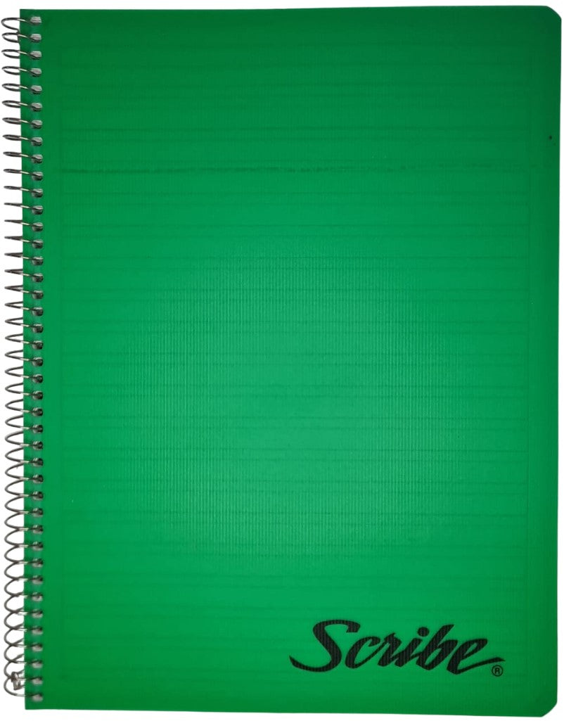 Cuaderno Profesional Espi Espiral Cubierta Plástico 100 hojas Blanco Scribe® 2901 Pieza 750101734018
