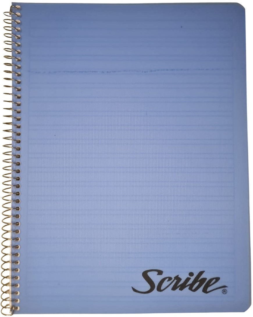 Cuaderno Profesional Espi Espiral Cubierta Plástico 100 hojas Cuadro 5mm Scribe® 2902 Pieza 75010173