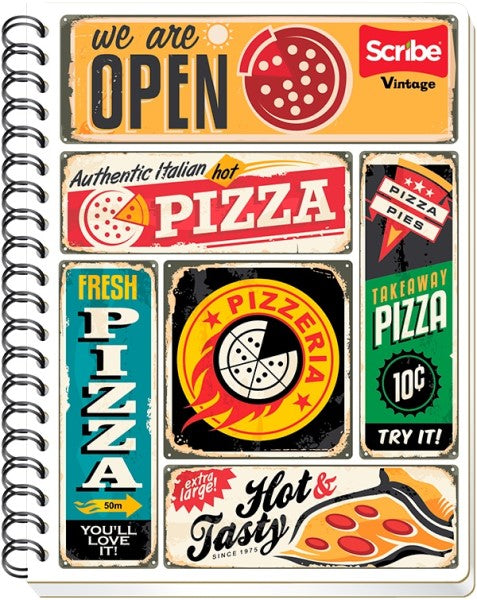 Cuaderno Profesional Espi Vintage Semi Rígida 100 hojas Raya Scribe® 3210 Pieza 7506129422967 05