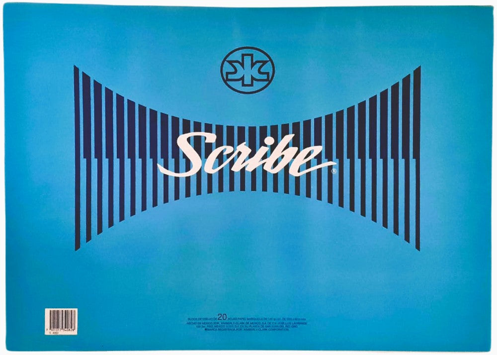 Block p/Arte y Dibujo Marquilla Pegado 20 hojas 59×42cm Scribe® 4950 Pieza 7501017340828 01