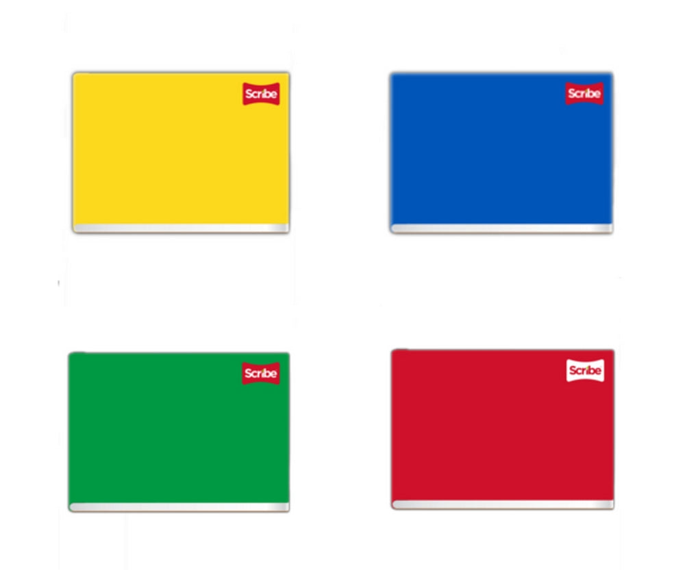 Cuaderno f/ItalianaEngrap Engrapado 100 hojas Cuadro 7mm Scribe® 6133 [Pieza] 7501017343959 2