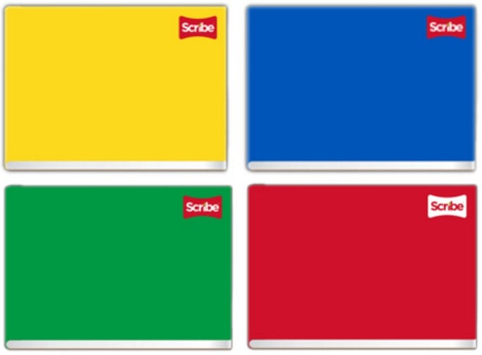 Cuaderno f/ItalianaEngrap Engrapado 50 hojas Cuadro 5mm Scribe® 6142 [Pieza] 7501017340576 5