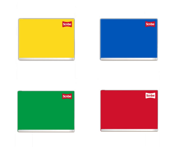 Cuaderno f/ItalianaEngrap Engrapado 50 hojas Doble Raya Scribe® 6144 [Pieza] 7501017340590 2
