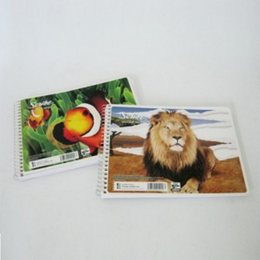 Cuaderno f/ItalianaEspira Espiral continuo Mega 100 hojas Cuadro 5mm Scribe® 4532 [Pieza] 7501017394951