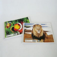 Cuaderno f/ItalianaEspira Espiral continuo Mega 100 hojas Cuadro 5mm Scribe® 4532 [Pieza] 7501017394951