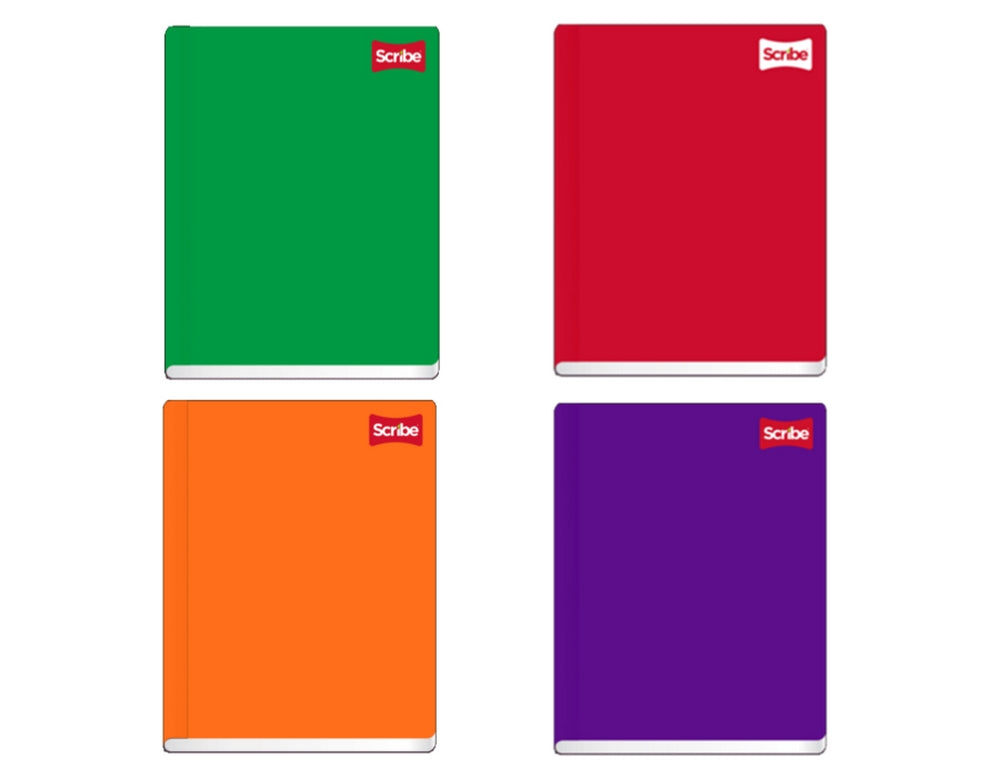 Cuaderno Profesional Cosi Cosido Clásico Semi Rigid 100 hojas Cuadro 5mm Scribe® 4502 [Pieza] 7501017394890 2