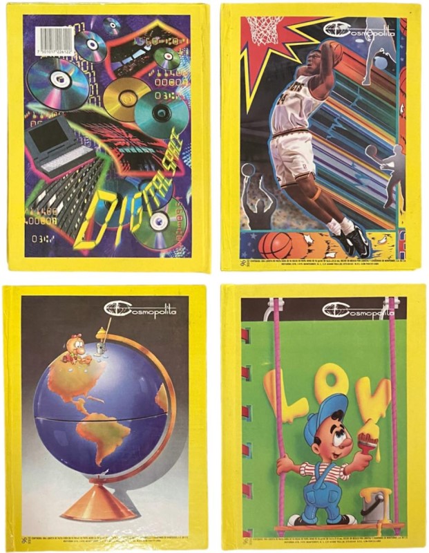 Libreta Pasta Dura Cosmopolita f/Francesa 96 hojas Raya LyC® 2612 2 Manos Pieza 7501017226122 02