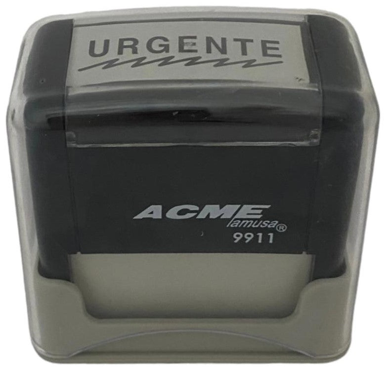 Sello con leyenda Printer Automático "URGENTE" 38×14mm Barrilito® 99116 Pieza 01
