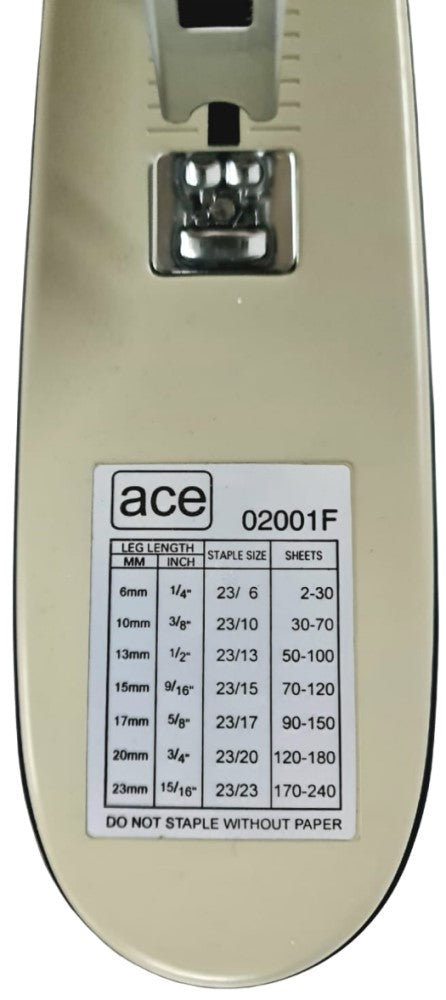 Engrapadora t/Pesado HD-200 Ace® 5501/2001F [Pieza] 76543055012 2